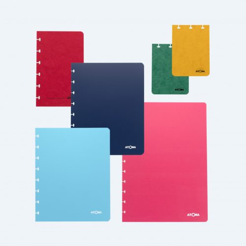 Atoma Cahier A4 grand carreaux couverture PP Rouge Atoma 5412831379043  GADGETS Notebooks - Librairie Filigranes
